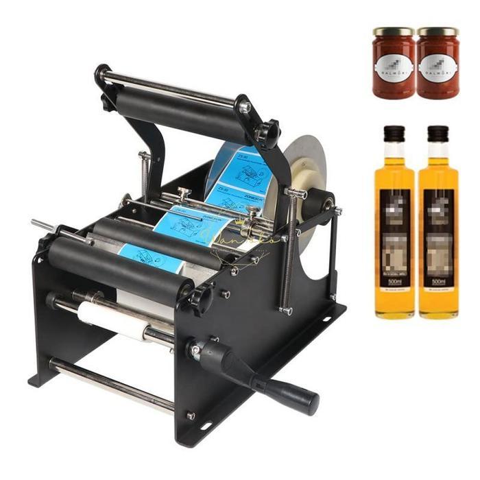Mesin Tempel Label Pada Botol / Mesin Labeling Botol Manual