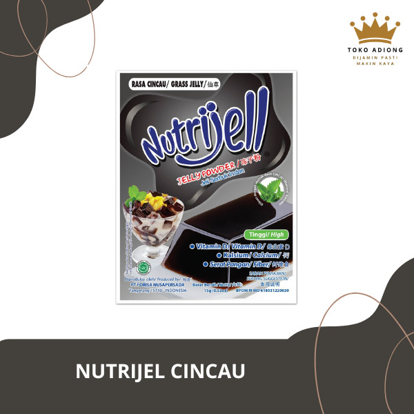 NUTRIJEL CINCAU SACHET 15GR