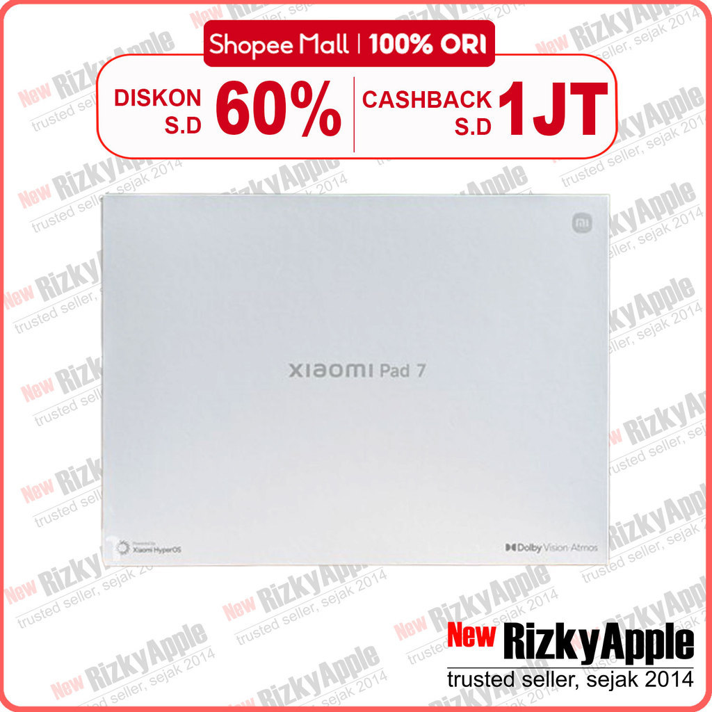 Xiaomi Pad 7 11.2 inch 256GB [ Ram 8GB ] Gray Blue Green Tablet Snapdragon 7+ Gen 3 Baterai 8850mAh 