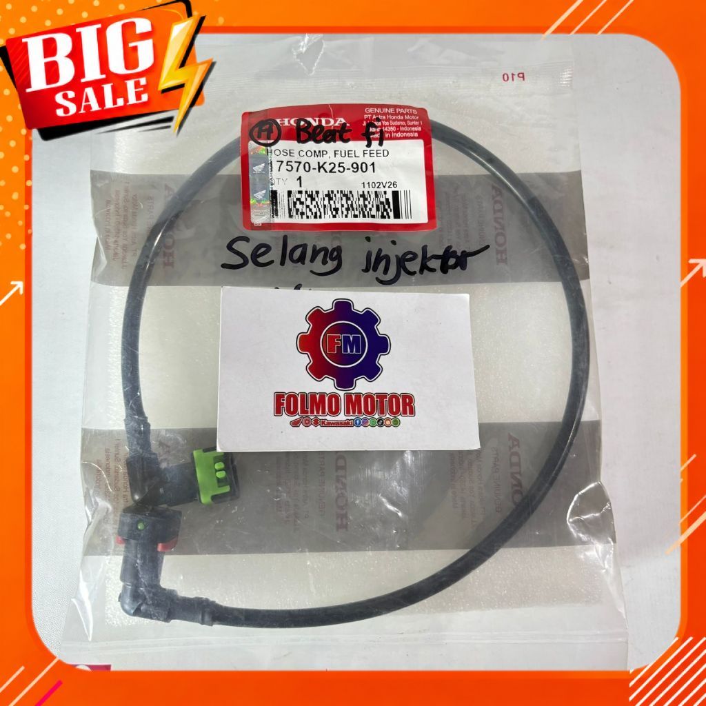Pipa Injektor SELANG INJEKTOR BEAT FI / BEAT STARTER KASAR HONDA
