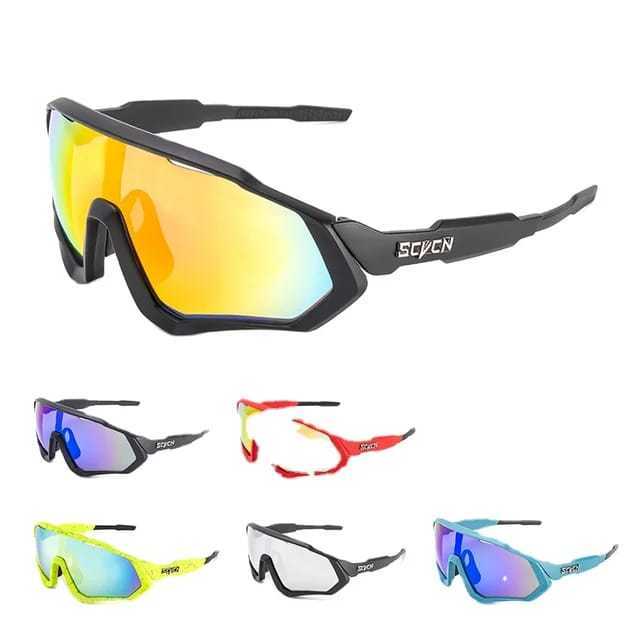 Foto Kacamata Gowes Sport Cycling Glasses UV400 Anti Glare Sepeda Glass