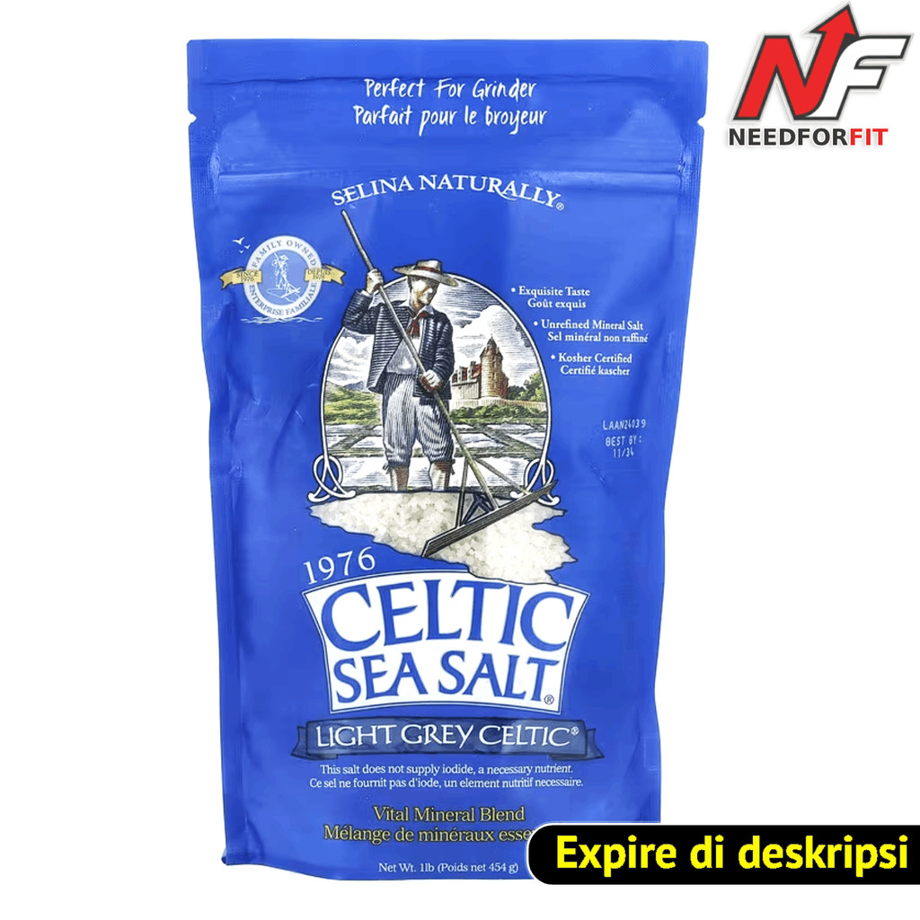 Garam Celtic Sea Salt Vital Mineral Blend 454 Gram