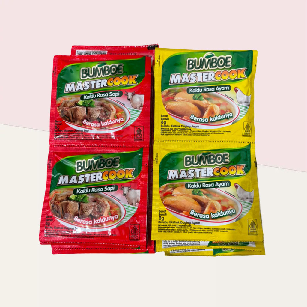 Bumboe Mastercook Renceng 8gr