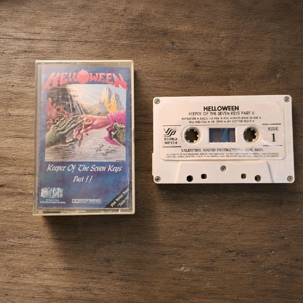 Kaset Helloween Keeper Of The Seven Keys part II IMPORT