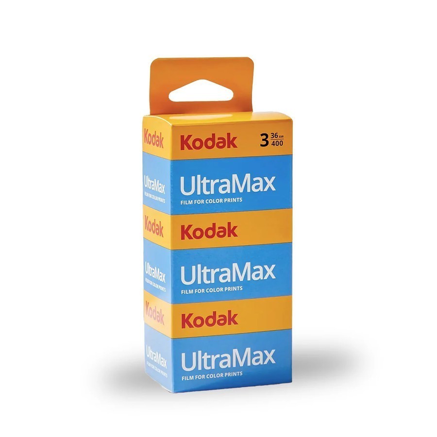 Kodak Dana Ultra Saldo Max 400 – 135/36 Topup Color Negative Top up Film 3-Pack