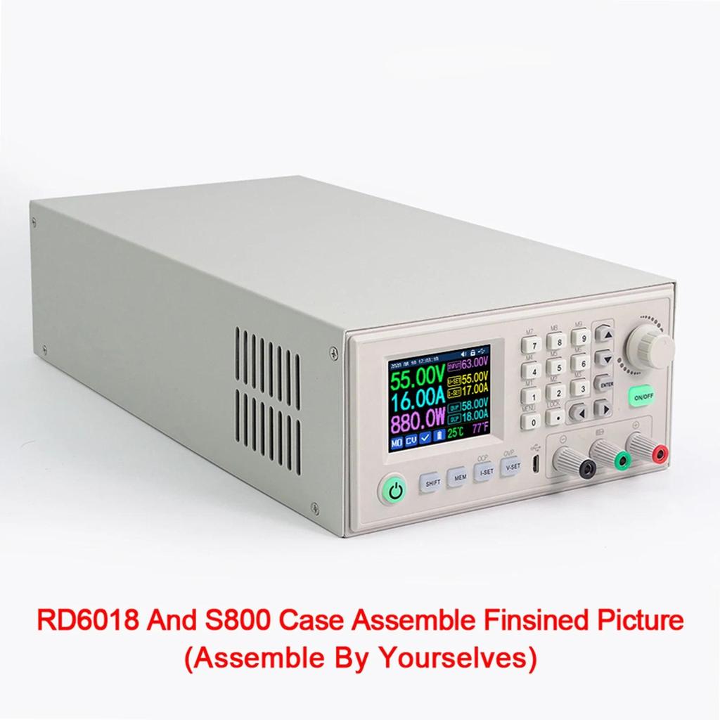 Power Supply S800 gital Powersupply Outcase Voltmeter Housing Suitable for RD6012/RD6012W/RD6018/RD6