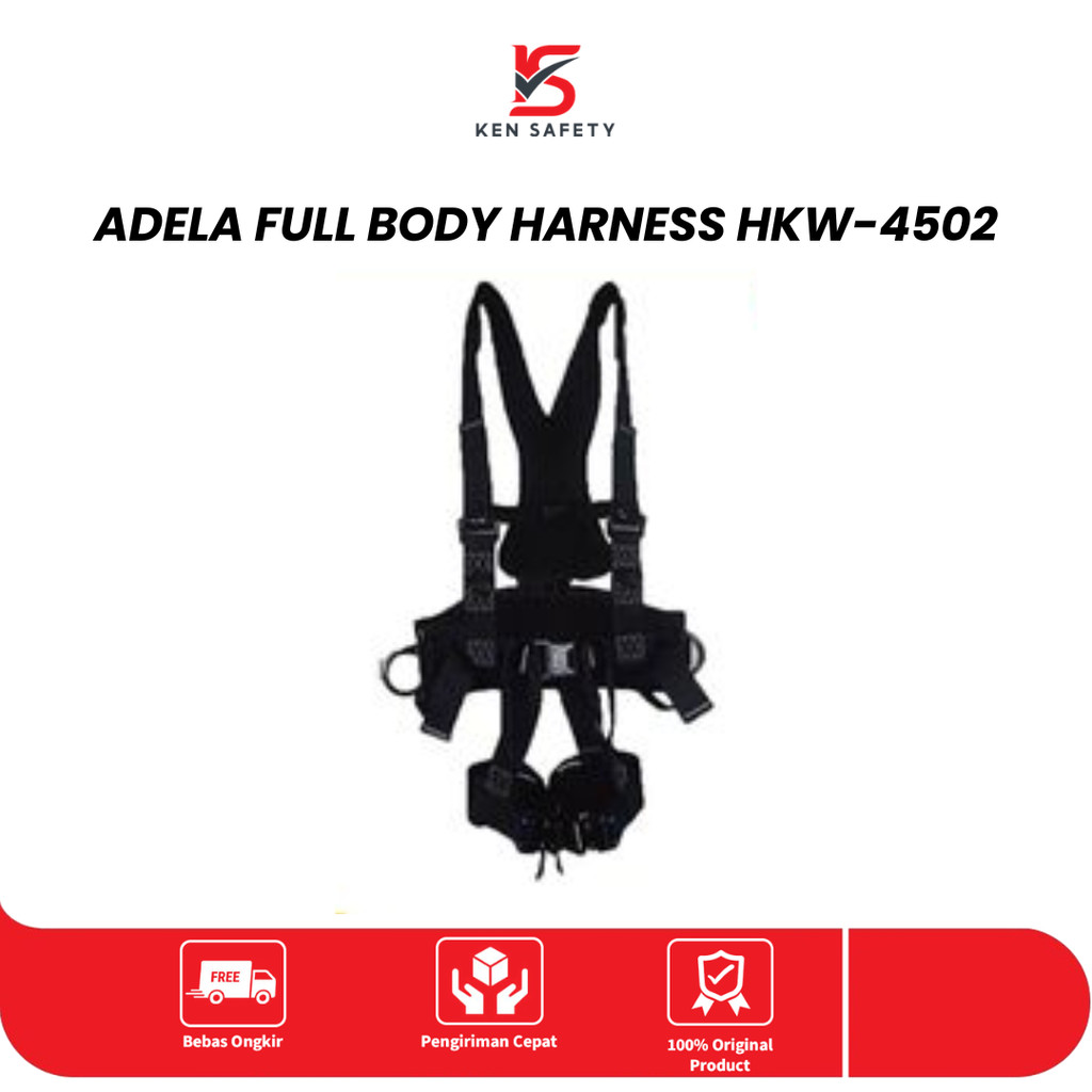 Body Safety Harness / Sabuk Pengaman Ketinggian Adela HKW-4502