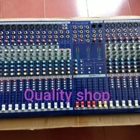 MIXER SOUNDCRAFT MPM24 MIXER 24 CHANNEL BARU
