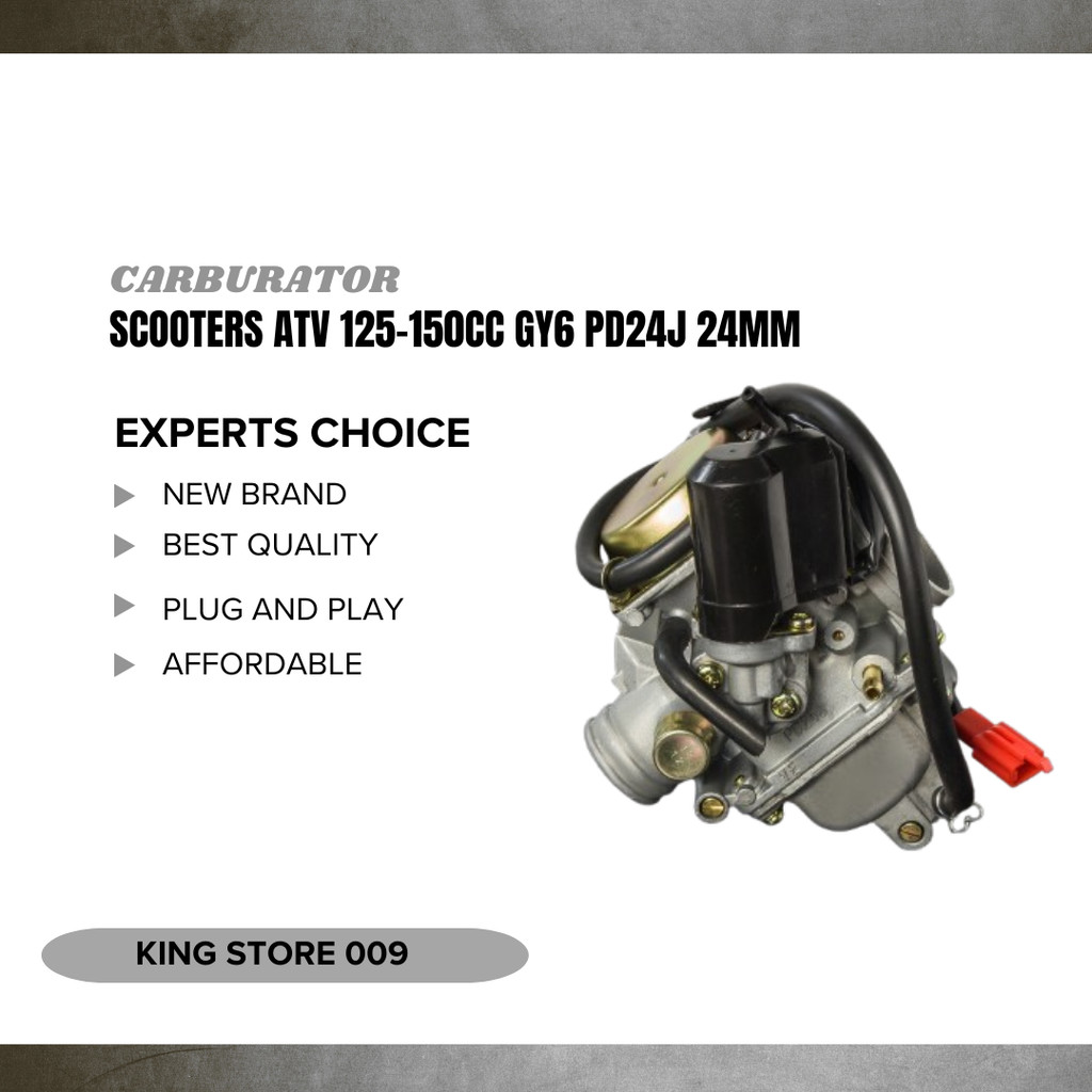 Karburator Carburetor Untuk Scooters  ATV 125-150cc  GY6 PD24J 24mm