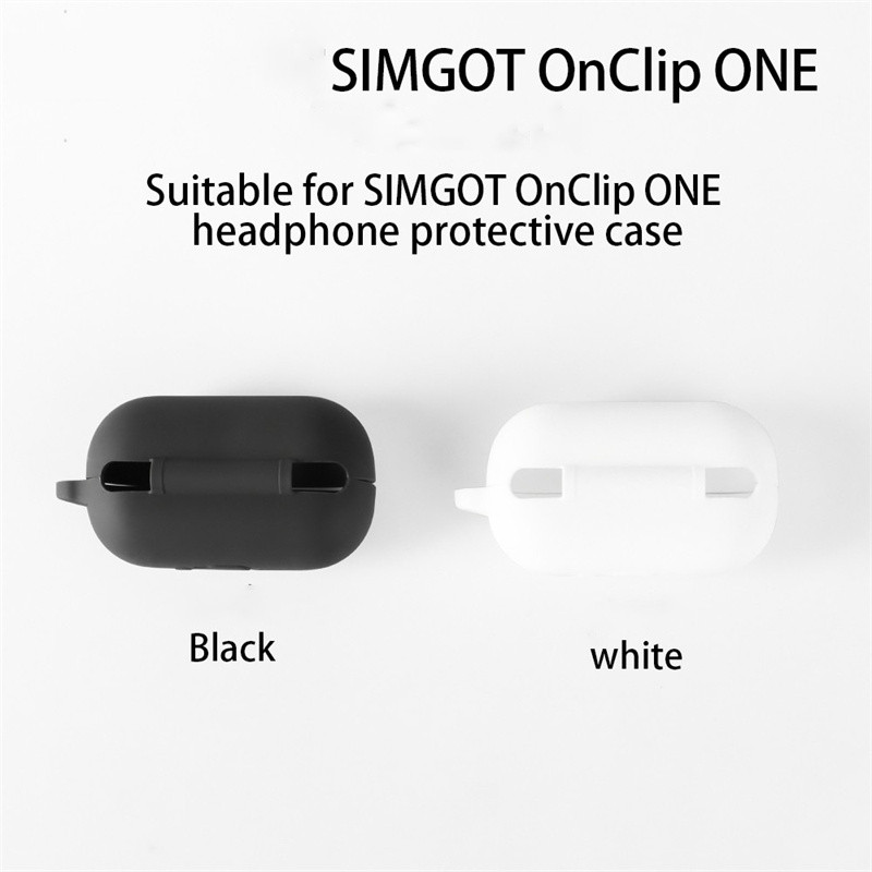 Case SIMGOT OnClip ONE Headphones Stereo Soft Silicone Protection Slim Back Cover for SIMGOT OnClip 