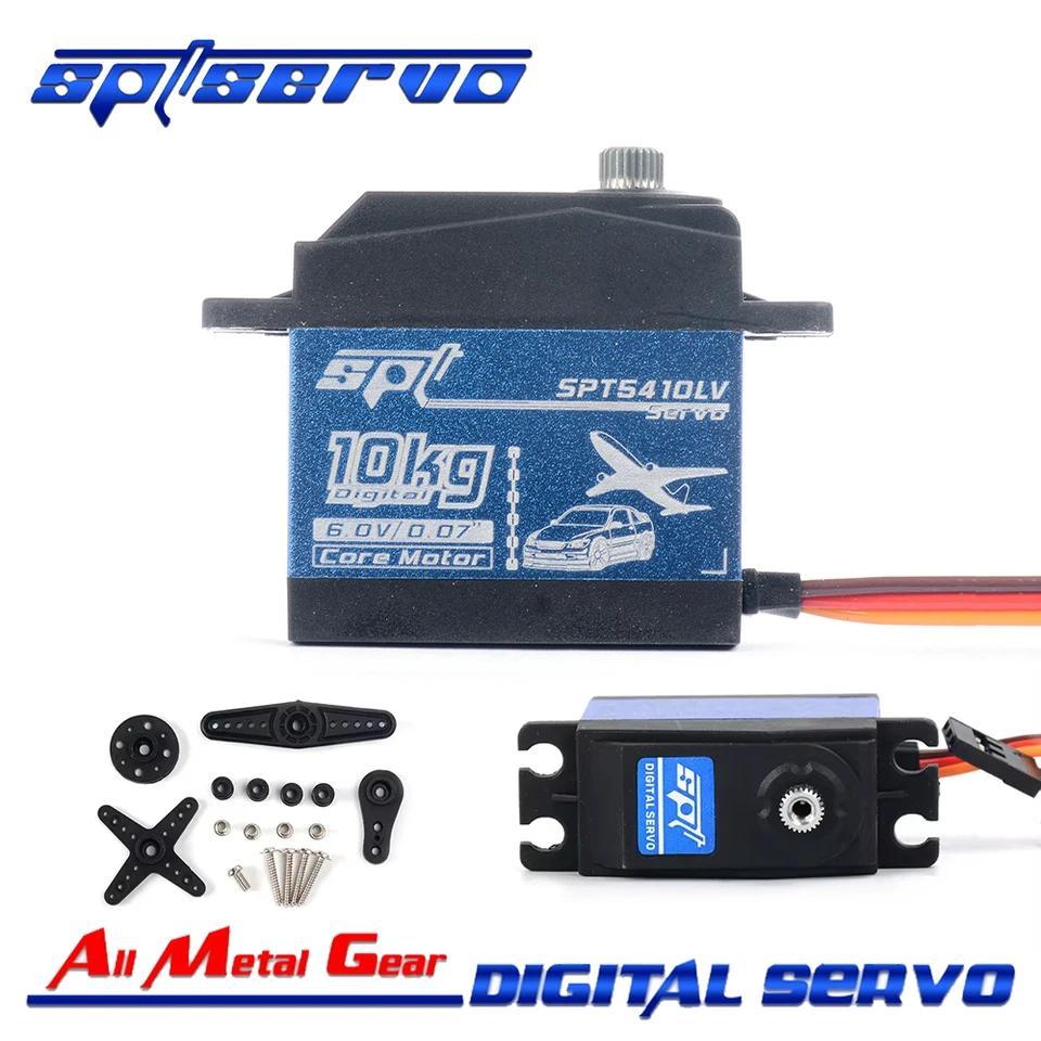 SPT Servo SPT5410LV 10KG Servo Digital Torsi Besar dengan Gear Logam untuk Mobil RC, Buggy, Crawler,