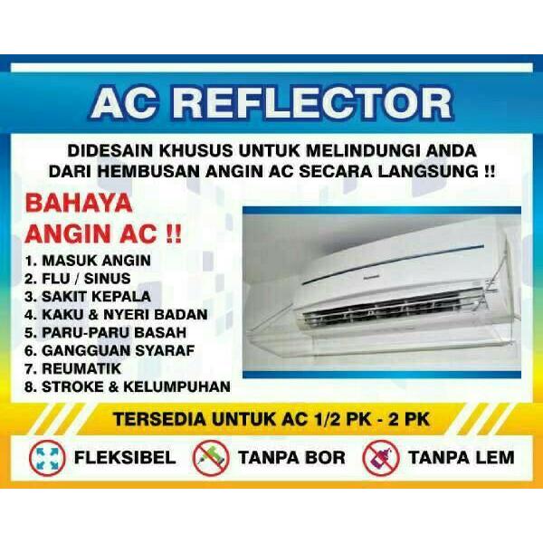 talang ac / reflector ac / penahan ac 2 PK