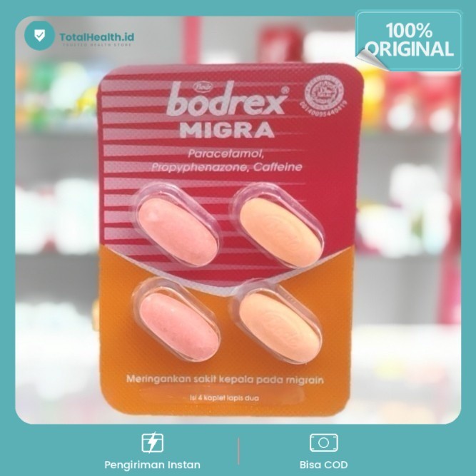 bodrex migra 4 tablet / bodrek migran