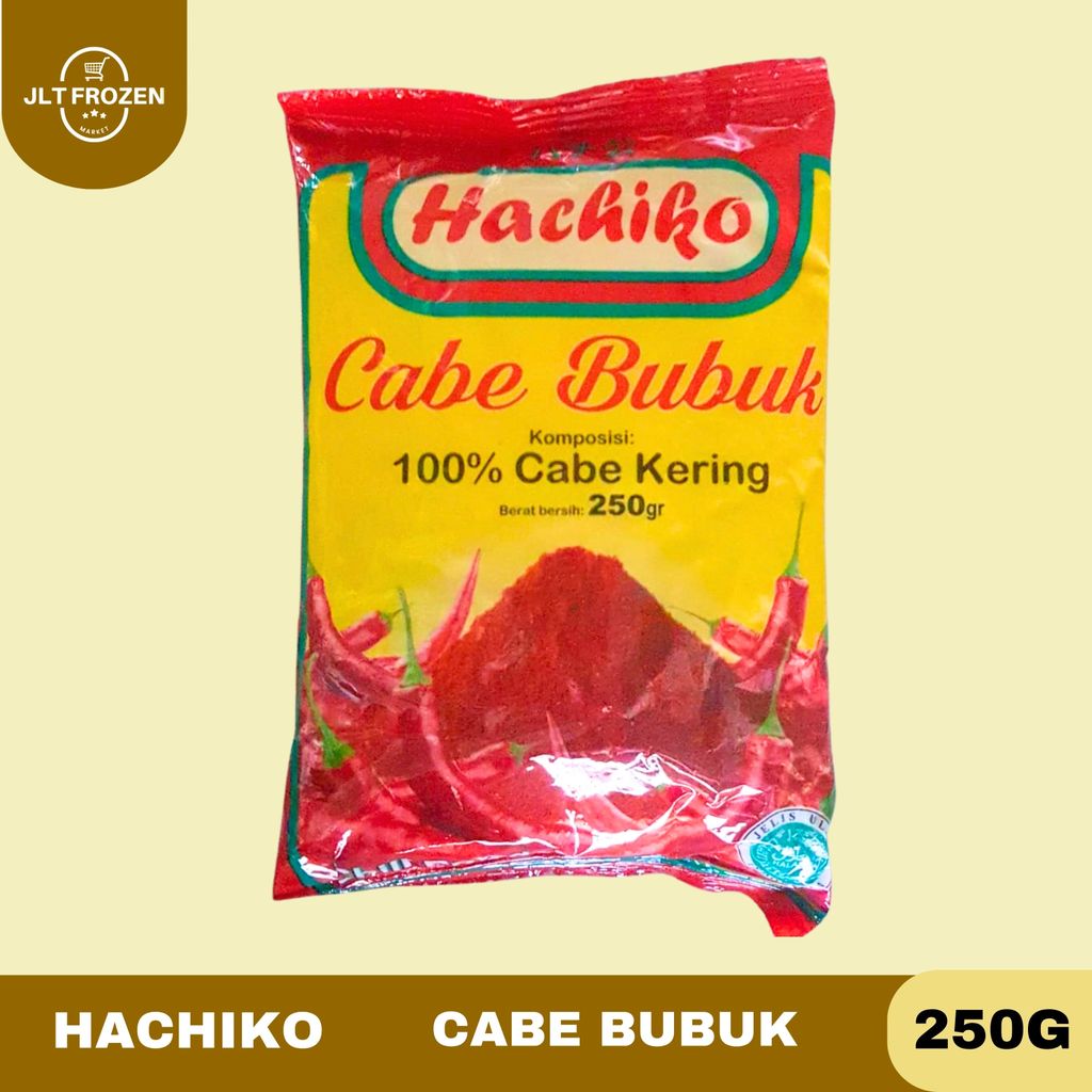 Hachiko Cabe Bubuk 250g / Chilli Powder / Bubuk Cabai / Bubuk Cabe Kering / Cabe Halus