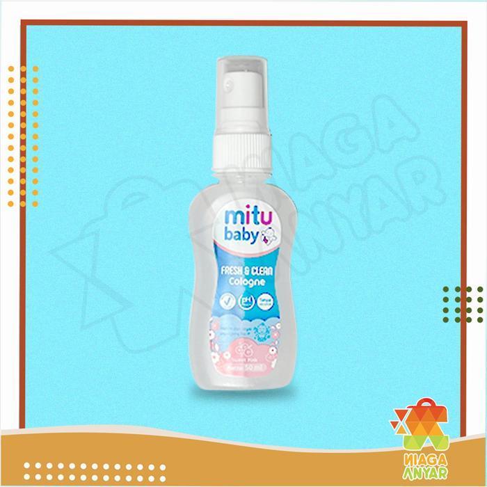 NA Cussons Mitu Baby Cologne 50 ml 100 ml / Minyak Wangi Anak Bayi Spray Semprot / Perfume Parfum