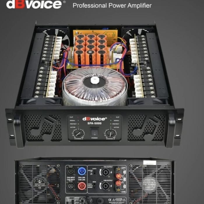 Power dB Voice SPA 5000 Original Amplifier dbvoice SPA5000 Class GB