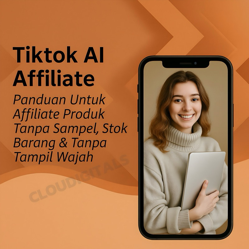 Tiktok AI Affiliate - Panduan Untuk Affiliate Produk Tanpa Sampel, Stok Barang & Tanpa Tampil Wajah 