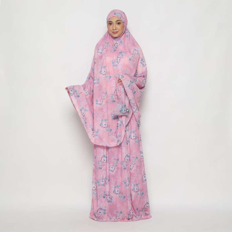 Tatuis Lalitha Meghana Travel Tiara  Mukena - Pink