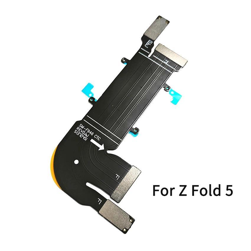 For Samsung Galaxy Z Fold 5 Spin Axis Rotating Spindle Hinge Flex Cable Repair Parts