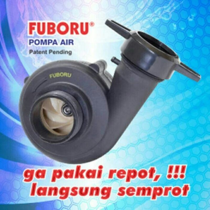 TERLARIS!!! Pompa Air Fuboru Tenaga Sepeda Motor