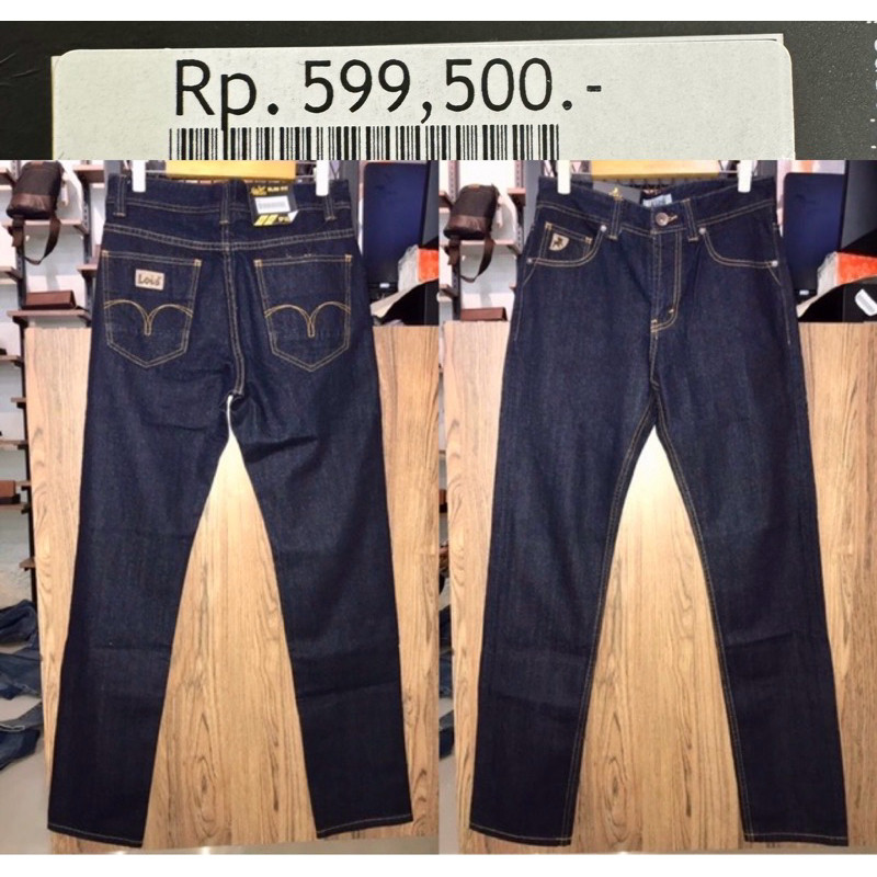 [CA] Celana Panjang Lois Biru Dongker Slimfit Original