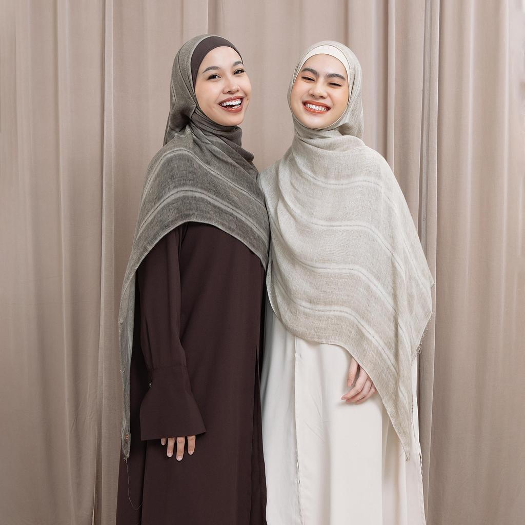 Lozy Hijab - Maven Dubai Shawl (Hijab Pashmina Arab Salur Bahan Viscose Premium Lembut)