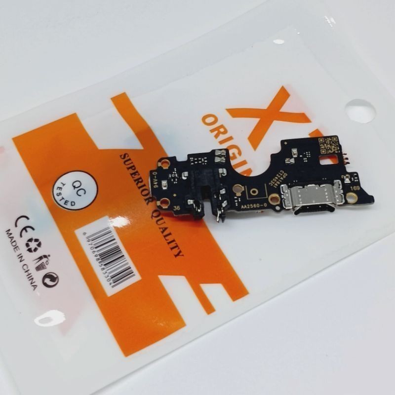 KONEKTOR CAS OPPO A54 / OPPO A16 FULSET IC ORIGINAL 100% PAPAN CAS ALFAON