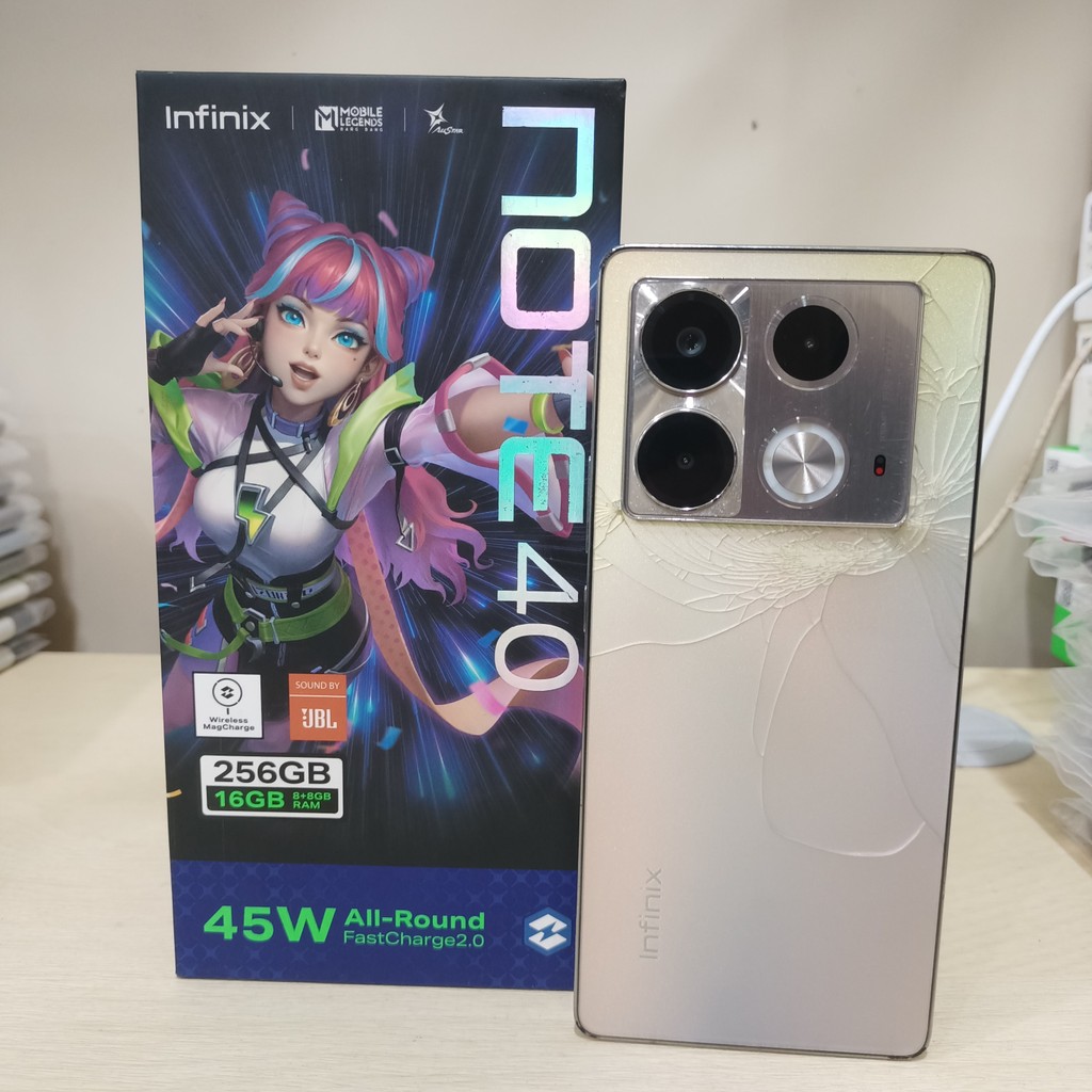 Handphone Infinix Note 40 Ram 8/256GB ( Cek Deskripsi Minus 4228 ) 438082