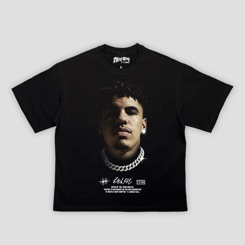 Kaos Basket Amerika T-shirt Longgar Merek Tide NBA Bintang Avatar Cetak Lengan Pendek High Street 20