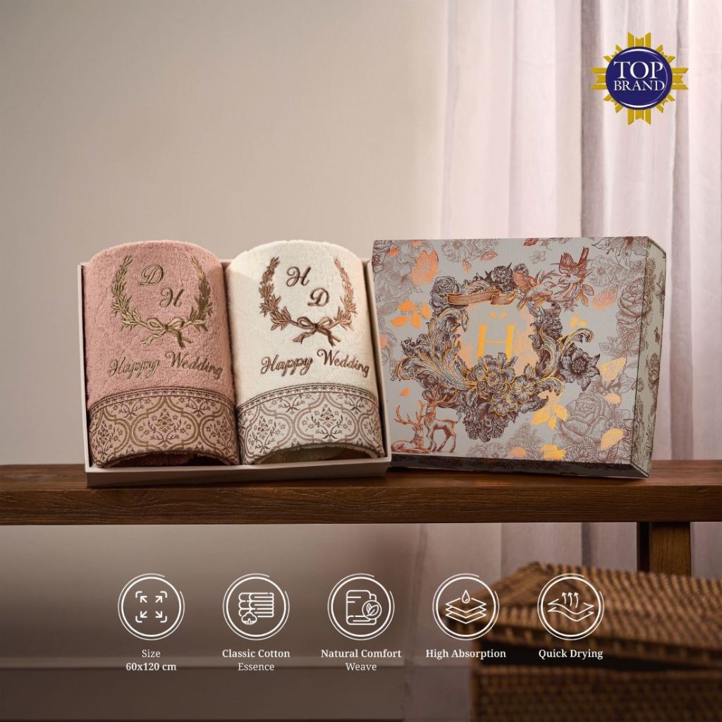Howel and Co - Seraphine (Couple Towel)