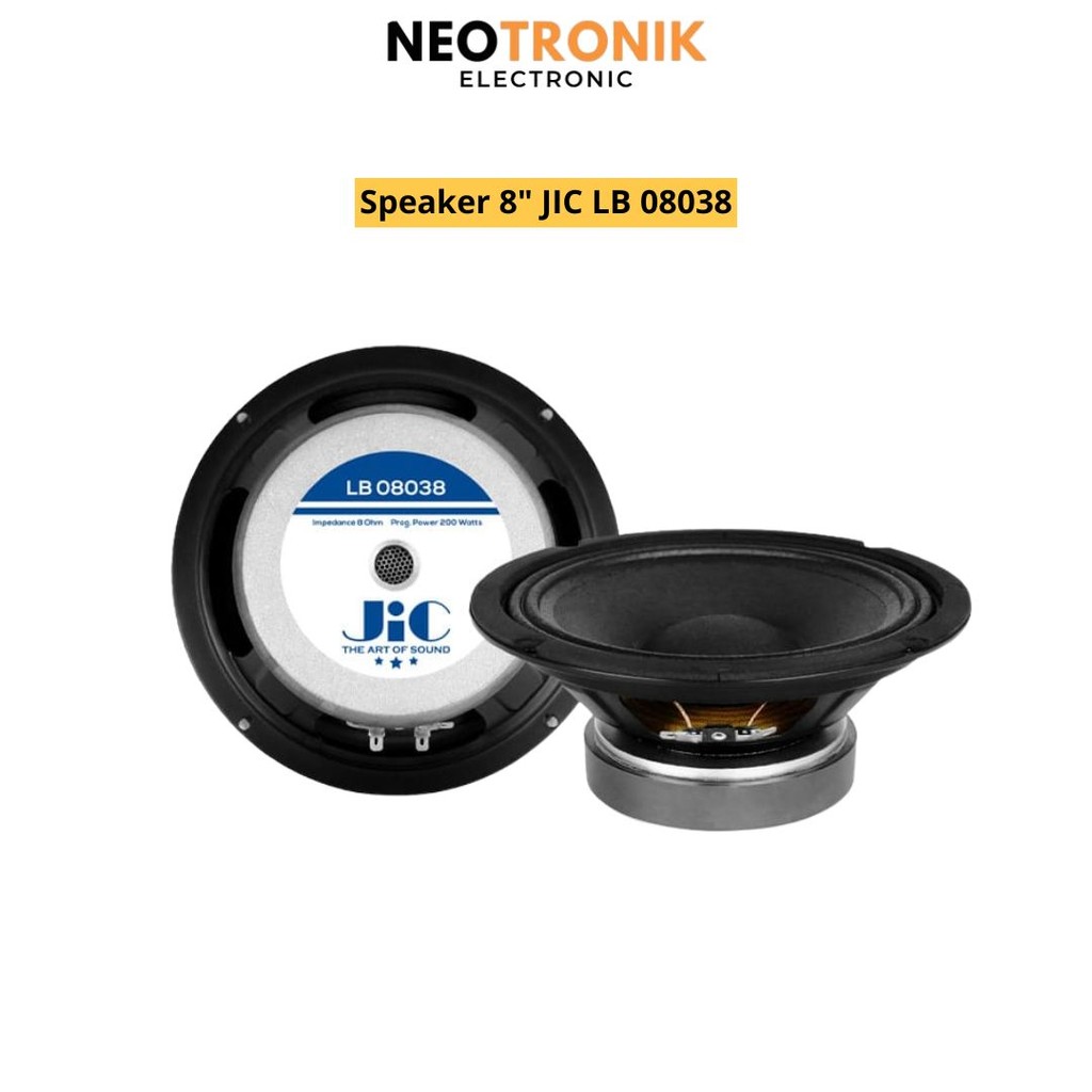 SPEAKER 8INCH JIC LB08038 PACKING BUBBLEWRAP