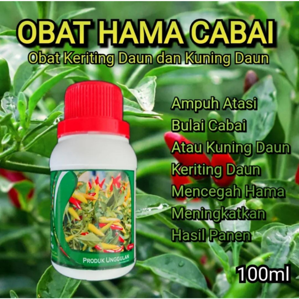Pupuk Bulai Cabe Anti Keriting Dan Nutrisi Untuk Tanaman Cabe 100ml