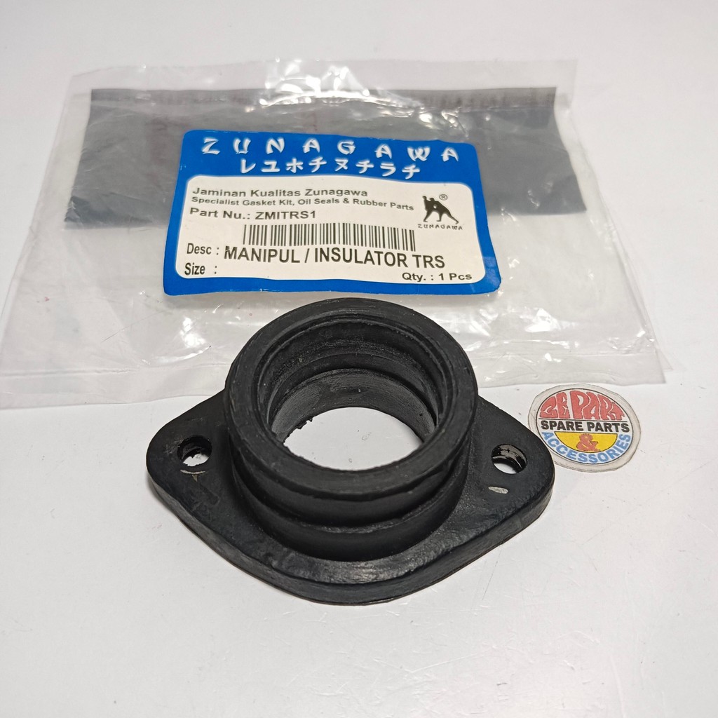 Manipul TRS Insulator intake Suzuki TRS Limited Item Barang Langka Spare Part Motor Klasik