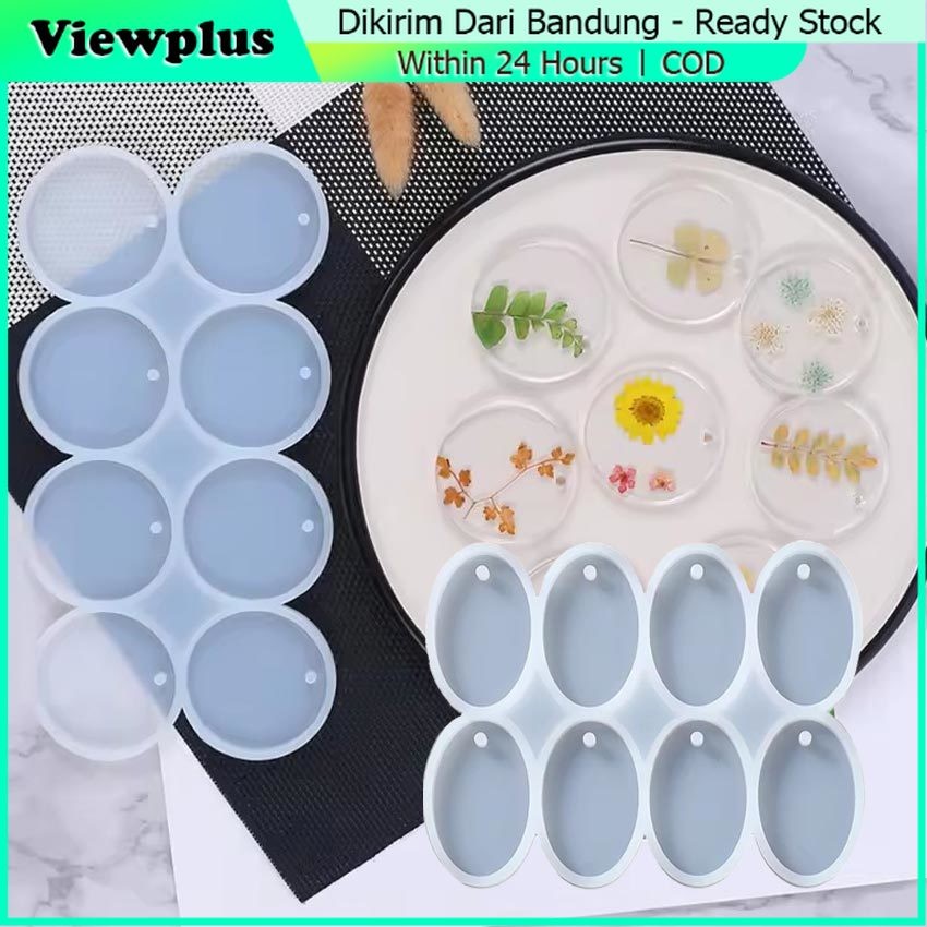 Baru Premium Cetakan Resin Kalung / Cetakan Resin Anting / Cetakan Silikon Liontin / Cetakan Resin