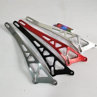 Breket Knalpot CNC MX KING MX NEW MX OLD ALLOY KINGDRAG - SILVER