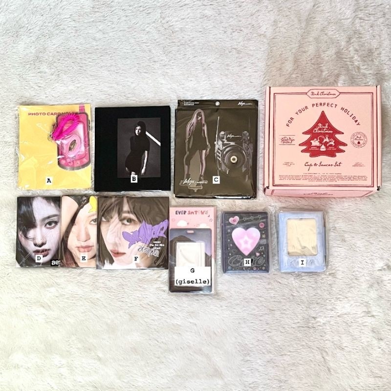 MAGELJAYA ALBUM ONLY AESPA DRAMA MY WORLD KARINA NINGNING WINTER, ACRYLIC STANDEE WHIPLASH GISELLE, 