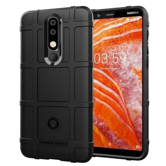 CASE NOKIA X3 NOKIA 3.1 PLUS Case Rugged Shield Armor Softcase Casing
