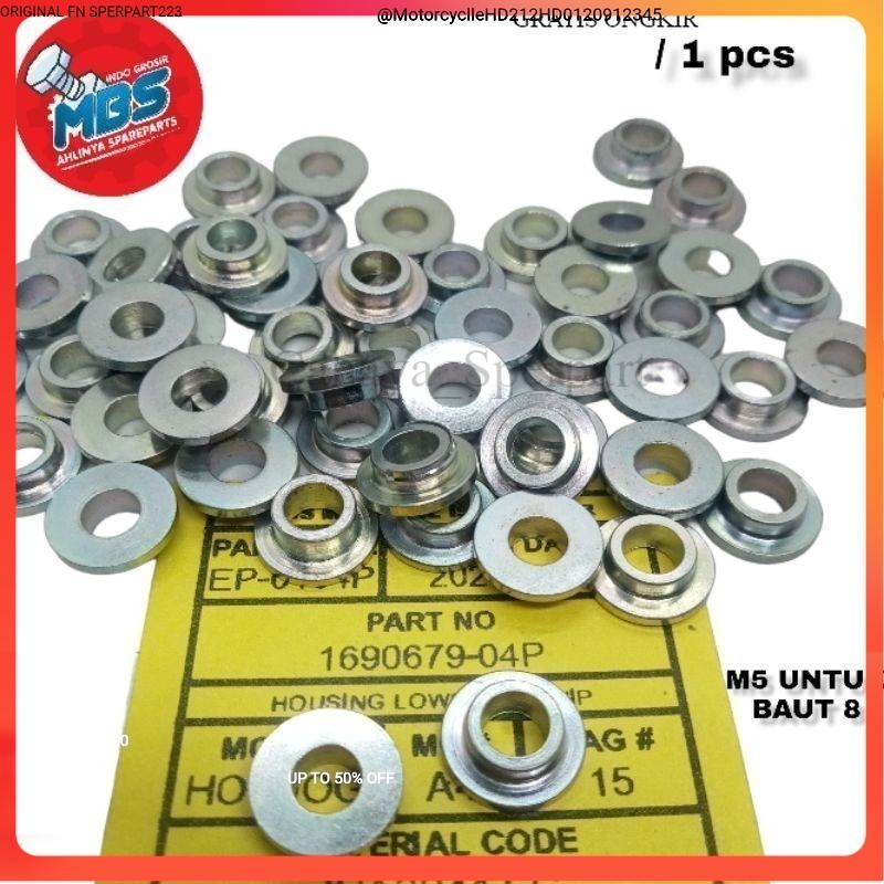 RING BODI M5 BAUT 8 BOS RING TOPI PENDEK ORI new