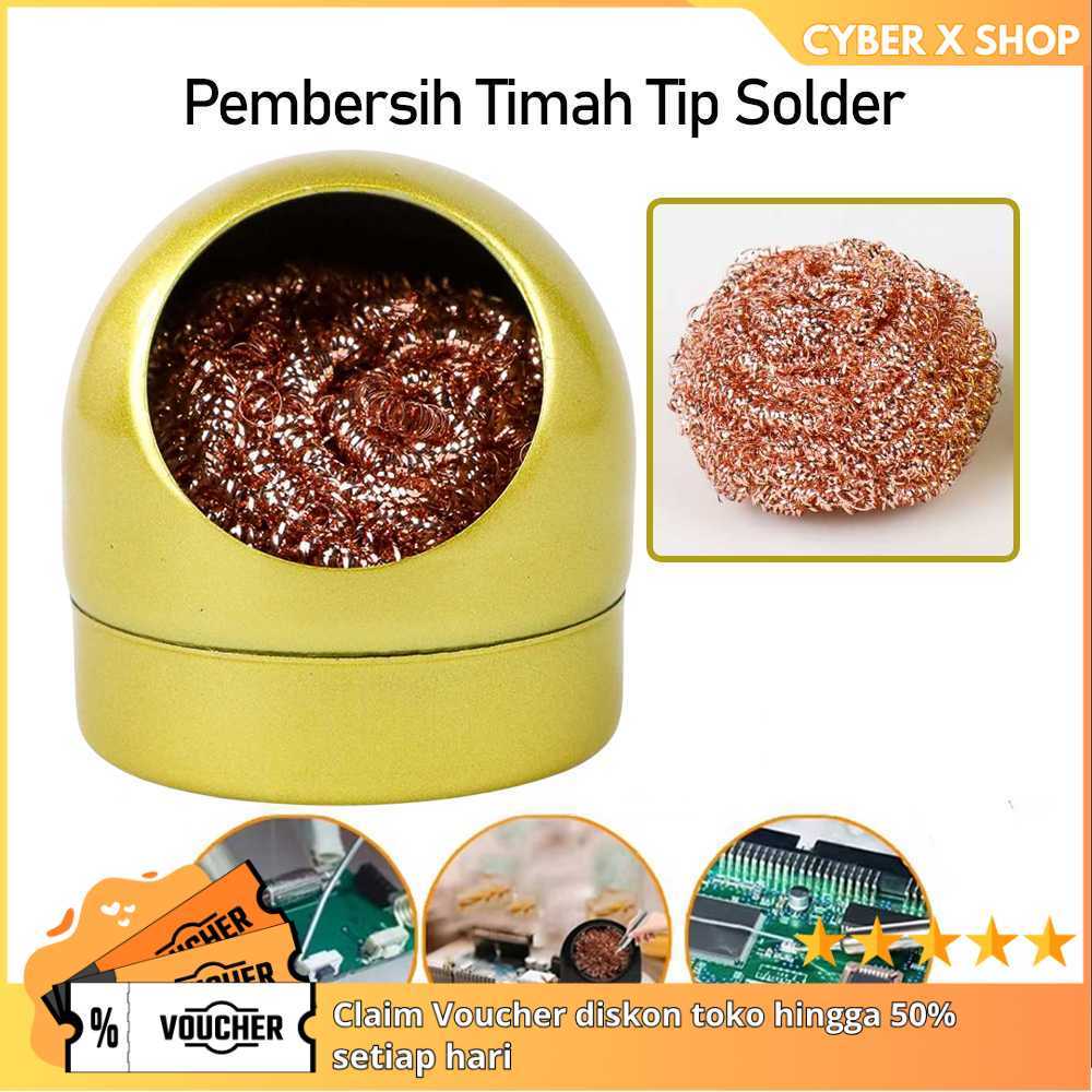 [CYBER] Pembersih Kepala Solder Welding Cleaning Ball | Peralatan Elektronik Rumah Tangga | Pembersi