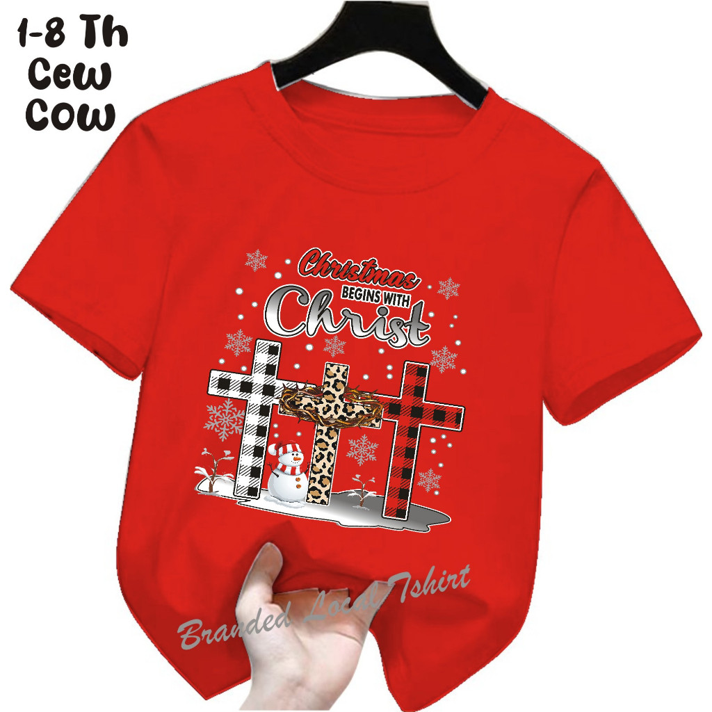 Ind Promo Kaos Natal NT 16 Anak Anak  Murah Jual kaos natal Harga  &  2023 Kaos Anak Anak Natal  Kao