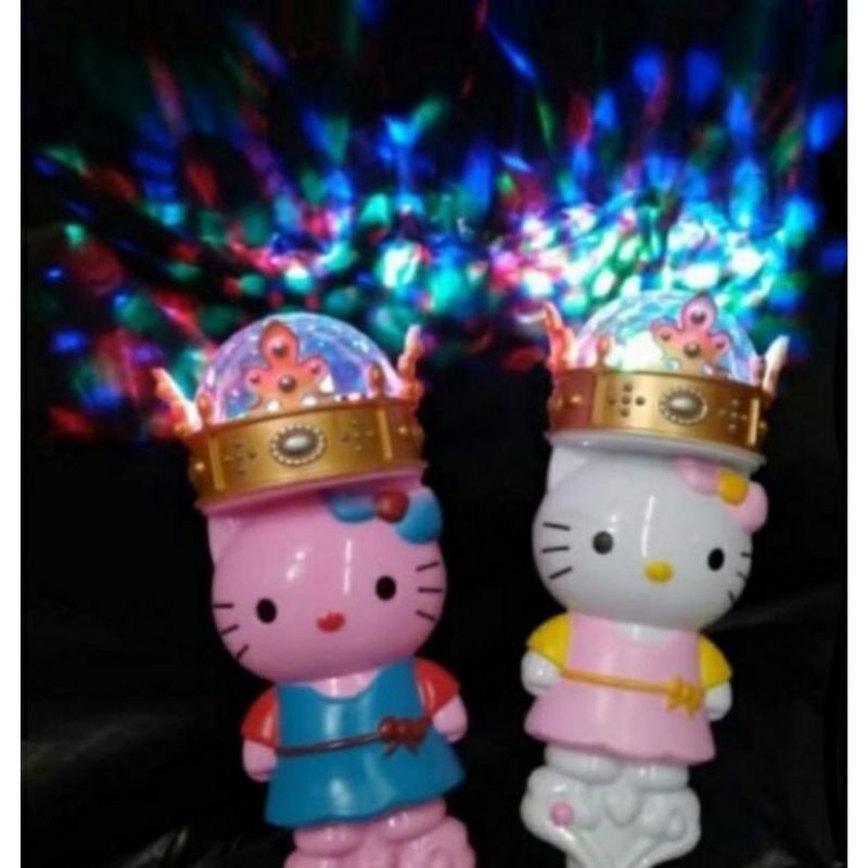 Mainan Anak Tongkat Lampu Musik Lightstick Led PUTRI / Lampu disco Karakter