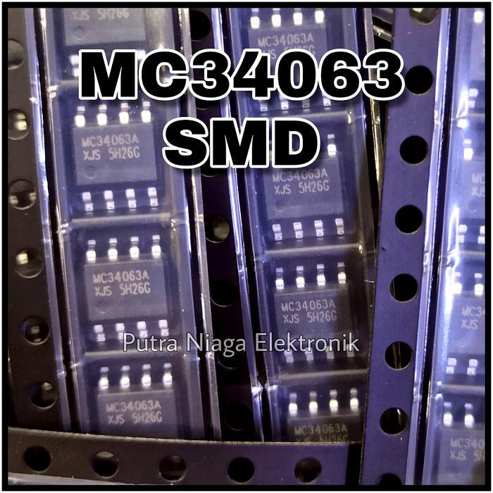 ic MC34063 SMD SOP 8 Pin / MC34063A / 34063A / 34063