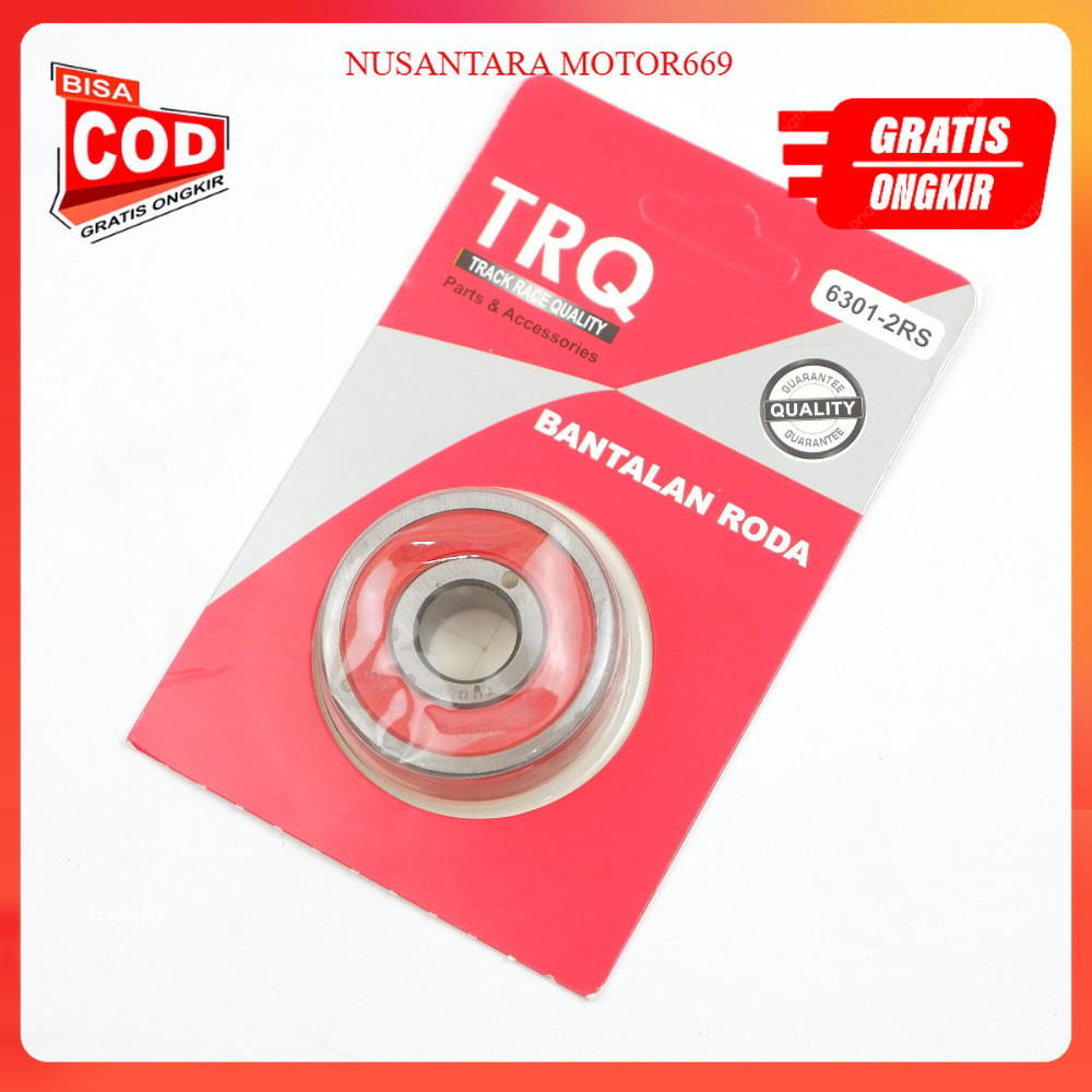 laher 6301 bearing belakang Original TRQ isi 10PCS part