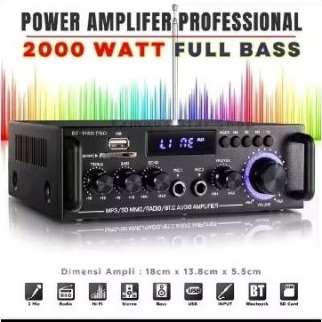 FLECO AMPLIFIER FLECO 198B PRO 2000WATT COD amplifier 2000 watt amplifier karaoke