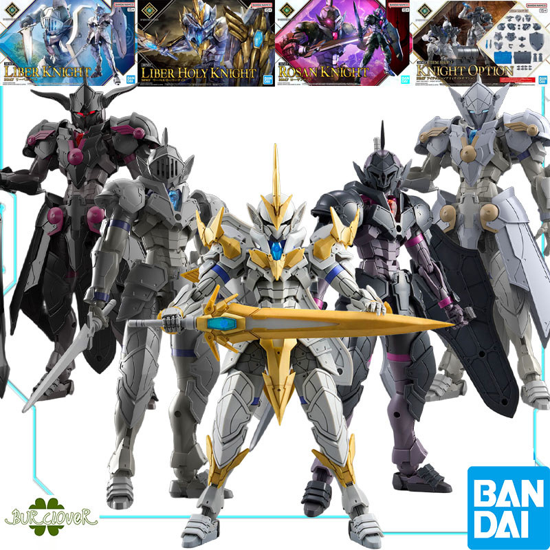 Bandai Original 30 MINUTES FANTASY LIBER KNIGHT LIBER HOLY KNIGHT ROSAN KNIGHT Anime Action Figure A