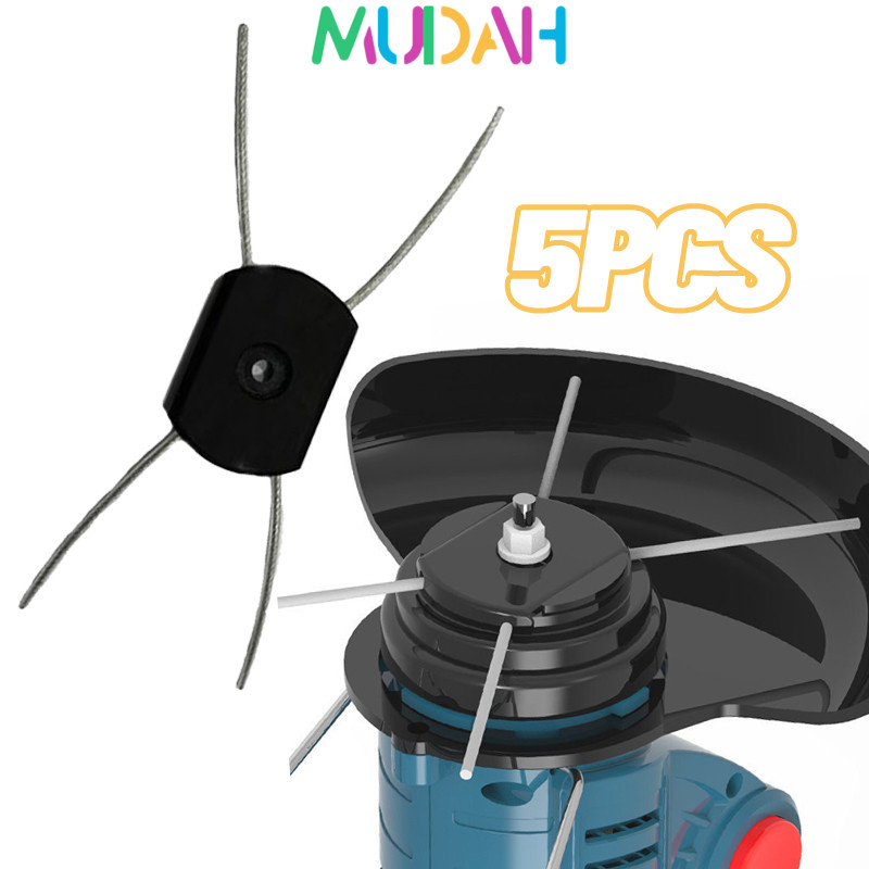 5Pcs Senar Potong Rumput Nylon Tali Mesin Potong Rumput Senar Ubtuk Tali Nylon untuk pembuat rumput 