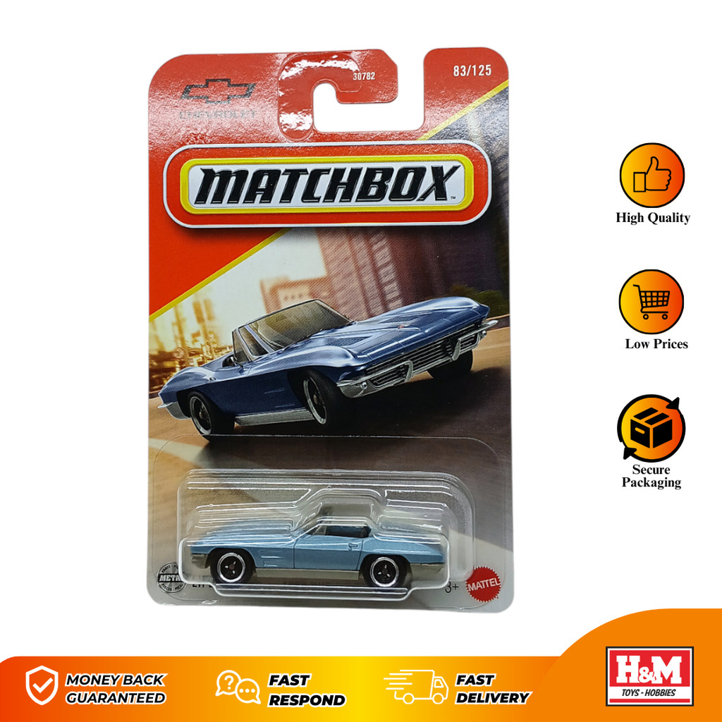 Matchbox 1963 Chevy Corvette - 93BK