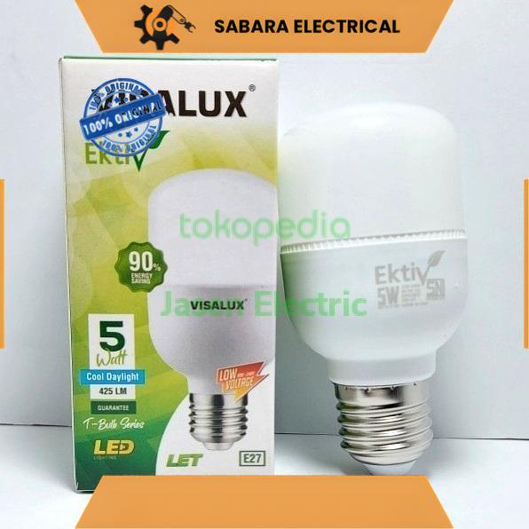 LAMPU LED VISALUX 5 WATT PUTIH