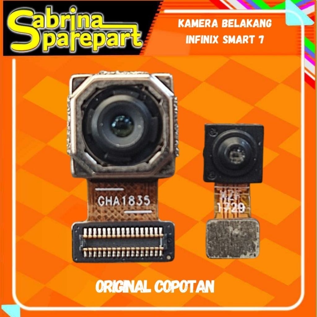 Kamera Belakang Infinix Smart 7 Second Copotan