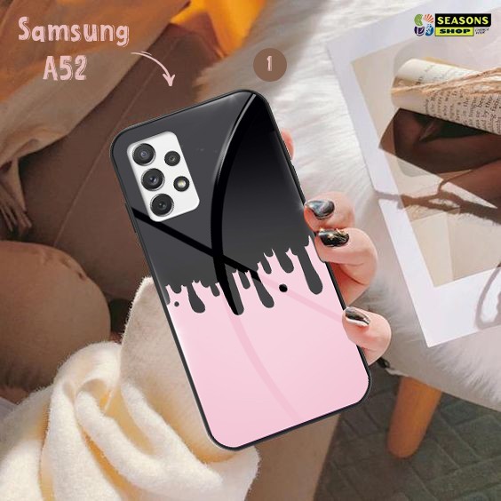 [ Samsung A52 ] Case Glass Samsung A52 | Casing Hp Samsung A52 | Miror Case Samsung A52 - Kesing A52
